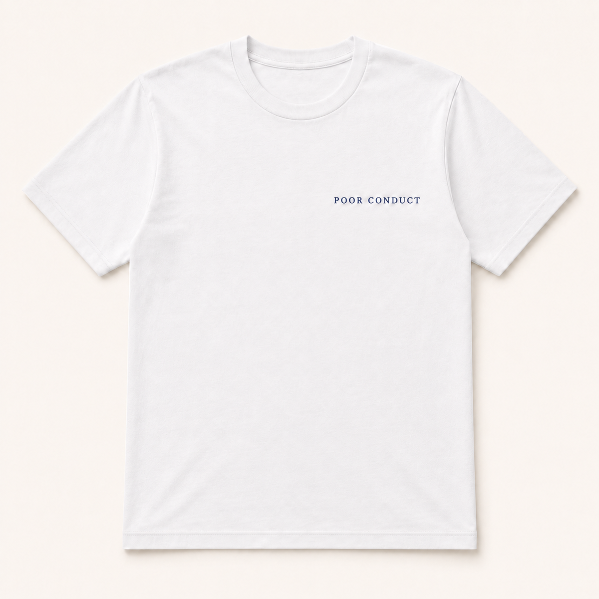 Poor Conduct Lacrosse Tee