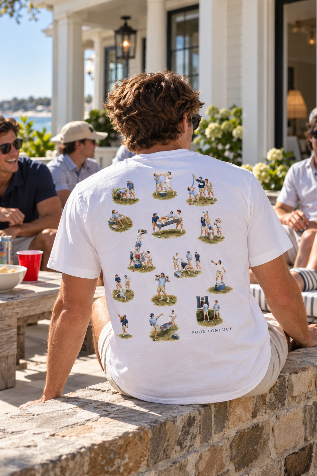 Poor Conduct Frat Tee