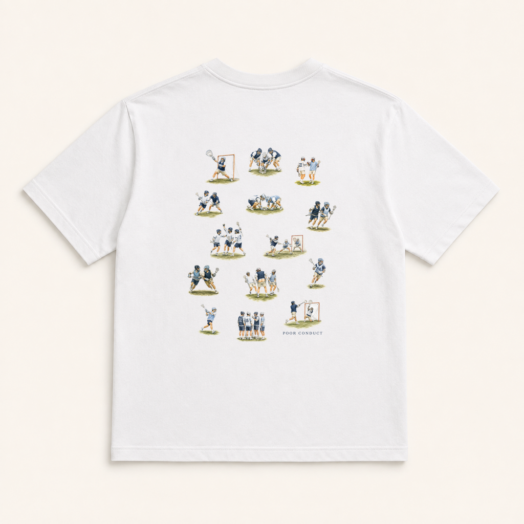 Poor Conduct Lacrosse Tee