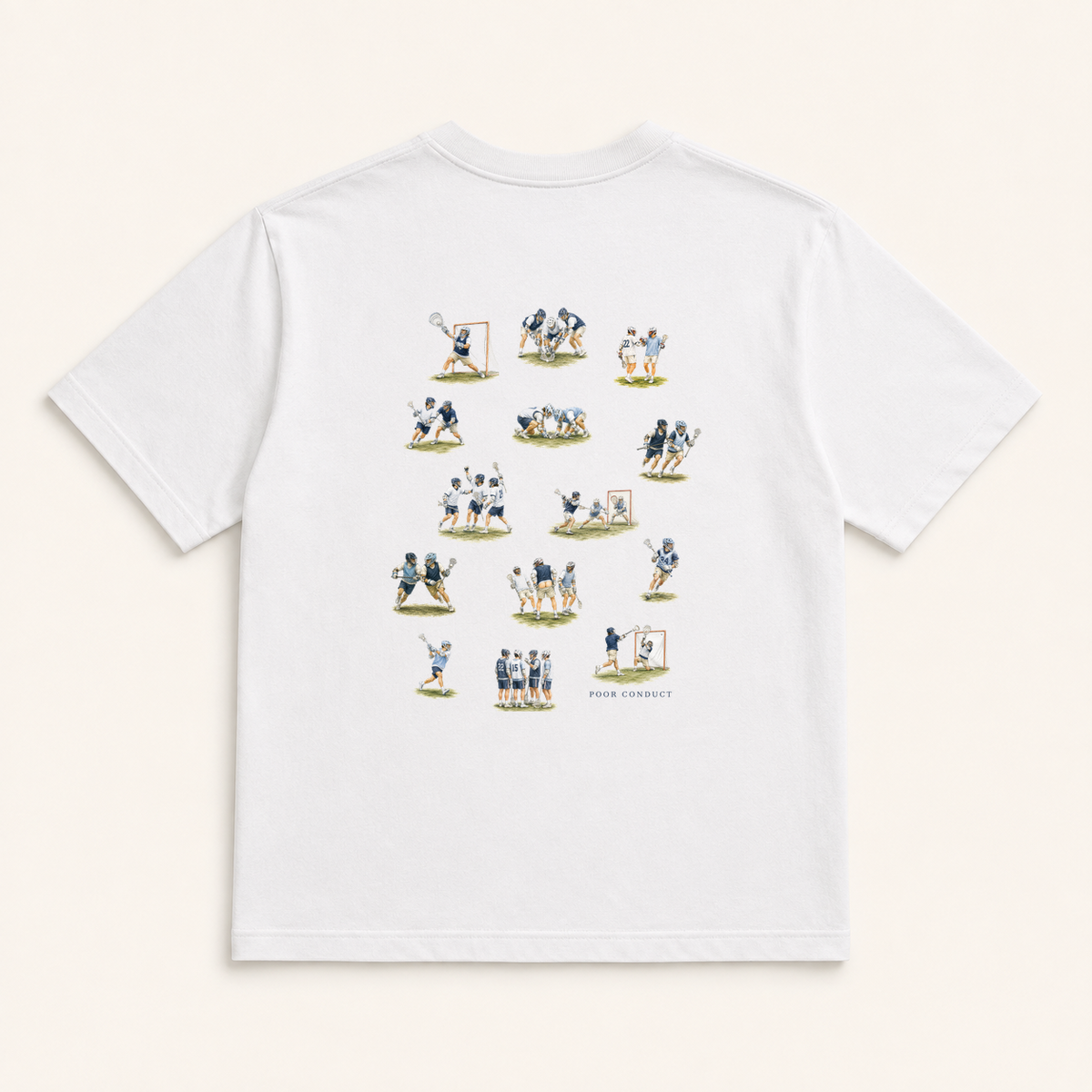 Poor Conduct Lacrosse Tee