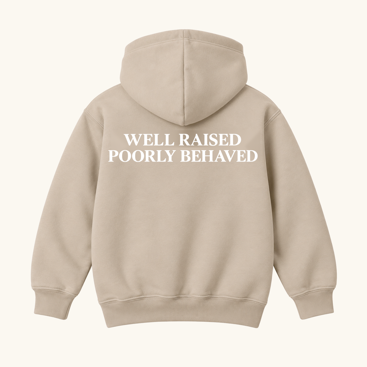 Poor Conduct Youth Hoodie – Well Raised, Poorly Behaved