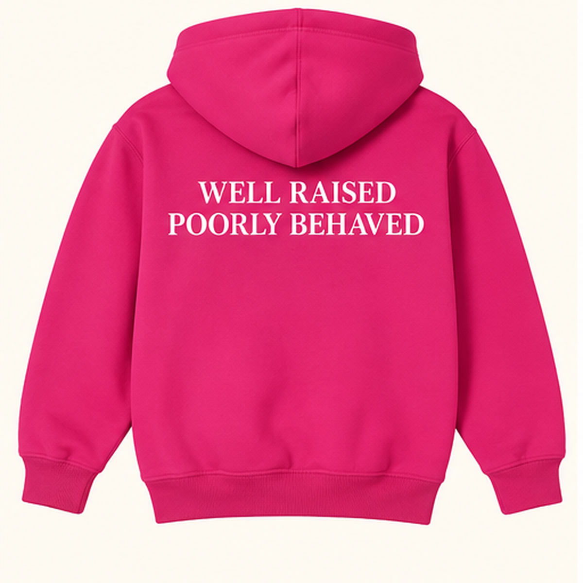 Poor Conduct Youth Hoodie – Well Raised, Poorly Behaved